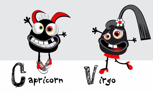 Capricorn and Virgo