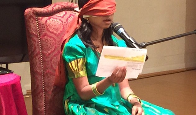 This Astonishing Girl Can Read Blindfolded After Activating Her Third Eye