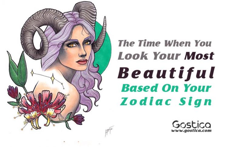 The Time When You Look Your Most Beautiful, Based On Your