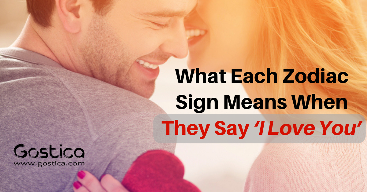 What Each Zodiac Sign Means When They Say ‘I Love You’