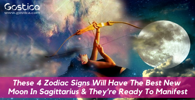 These 4 Zodiac Signs Will Have The Best New Moon In Sagittarius & They’re Ready To Manifest