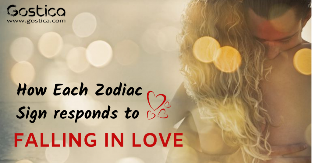 How Each Zodiac Sign Responds to Falling in Love • GOSTICA