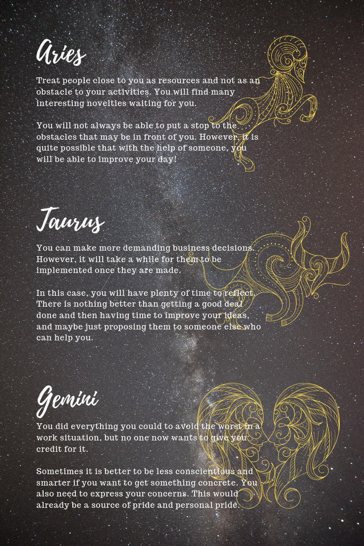 Today’s Daily Horoscope For Each Zodiac Sign: Friday, April 19, 2019 ...
