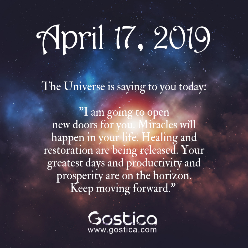 message from the universe